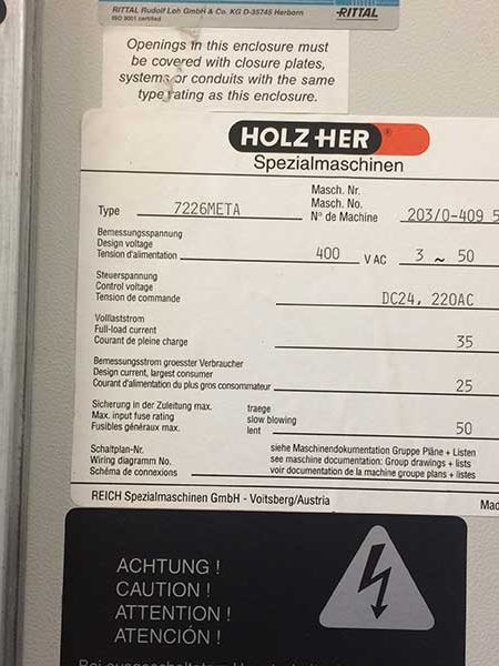 Holzher Unimaster 7226