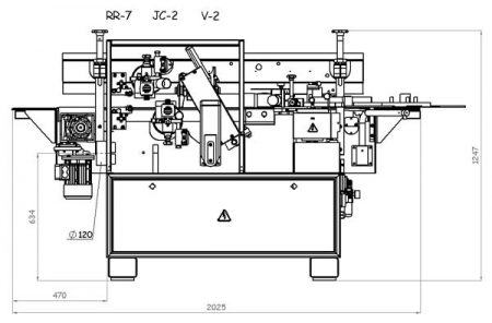 Lange Maschinen Bau B 85K Edge Banding Machine